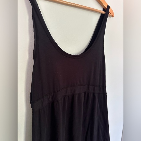 Casual Jersey black sleeveless dress - Picture 5 of 8